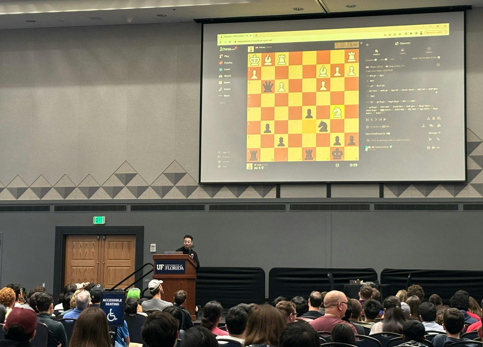 Gator Chess Club hosts Gotham Chess lecture - The Independent Florida  Alligator